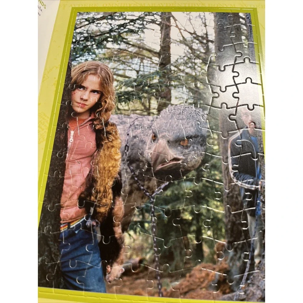 Harry Potter Jigsaw Puzzle Book Hardcover –‎ Very Good Condition